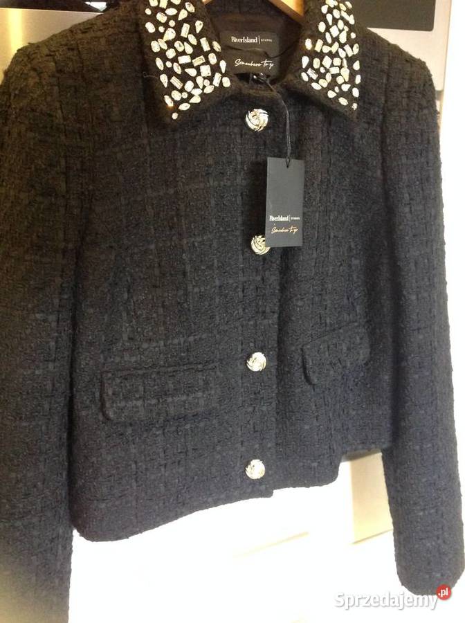 Chanelka Żakiet Damski RIVER ISLAND 36 NOWY River Island