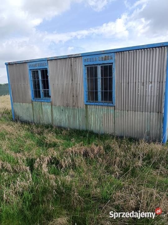 Sprzedam kontener 24 x 6 dwa pomieszczenia śląskie Lubliniec