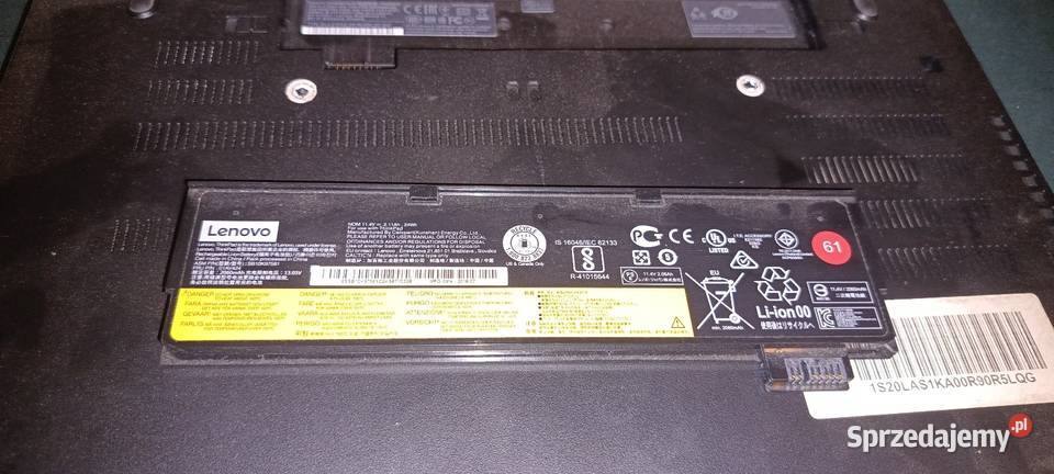 Lenovo ThinkPad t580 i7 laptop Intel Core i7 Naklik sprzedam