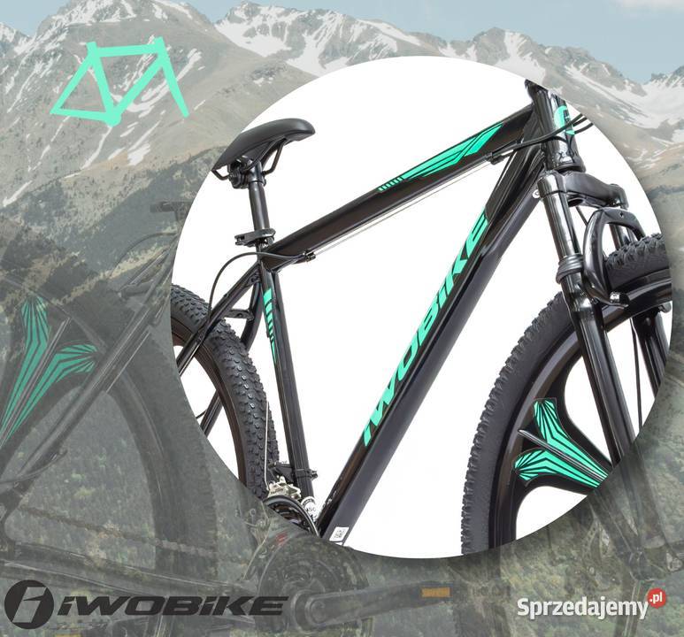 Rower Męski Górski 29 MTB IWOBIKE Shimano małopolskie Gorlice sprzedam