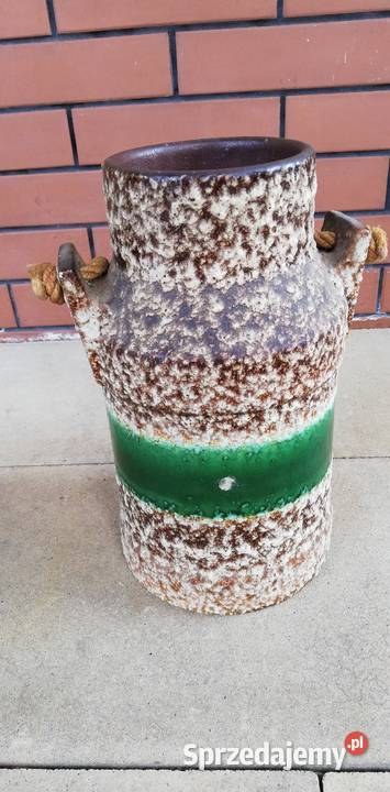 Dzban ceramiczny wazon stylowy dekoracyjny mazowieckie Garwolin