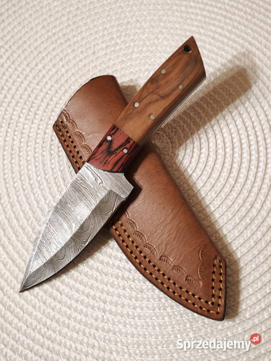 Nóż myśliwski Damast 105 Jakość Akcesoria, narzędzia i noże świętokrzyskie Busko-Zdrój