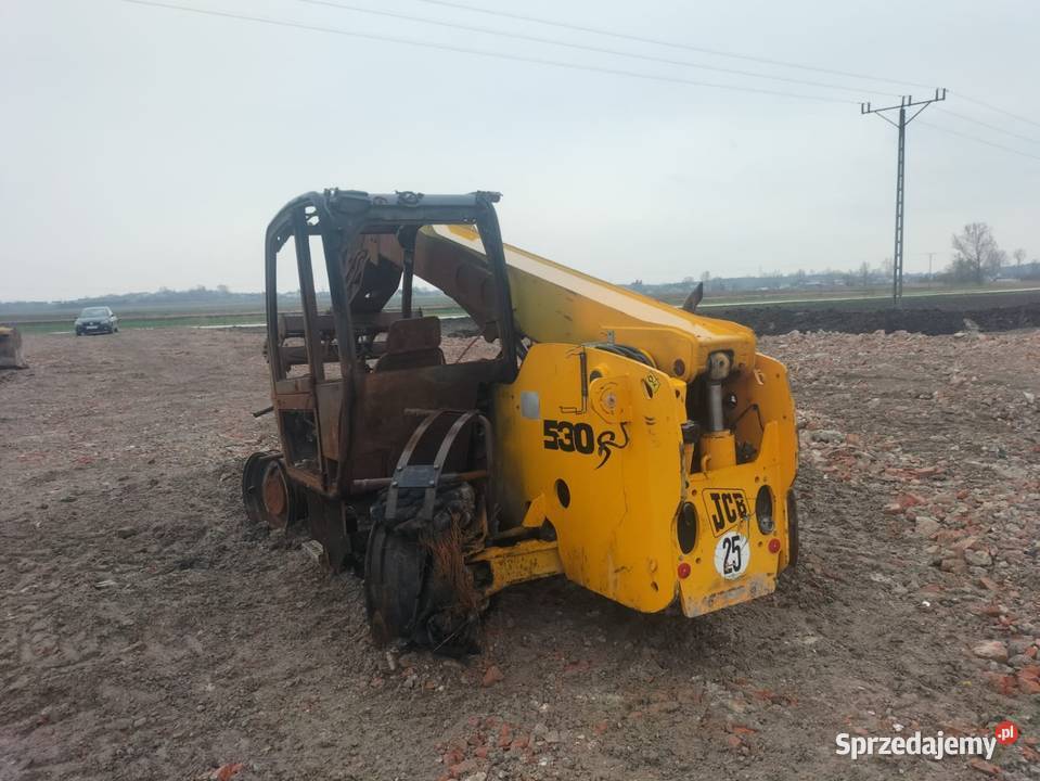 Ładowarka teleskopowa JCB 530 Części uszkodzony świętokrzyskie Busko-Zdrój