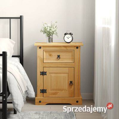 Szafka nocna drewniana w meksykańskim stylu Warszawa