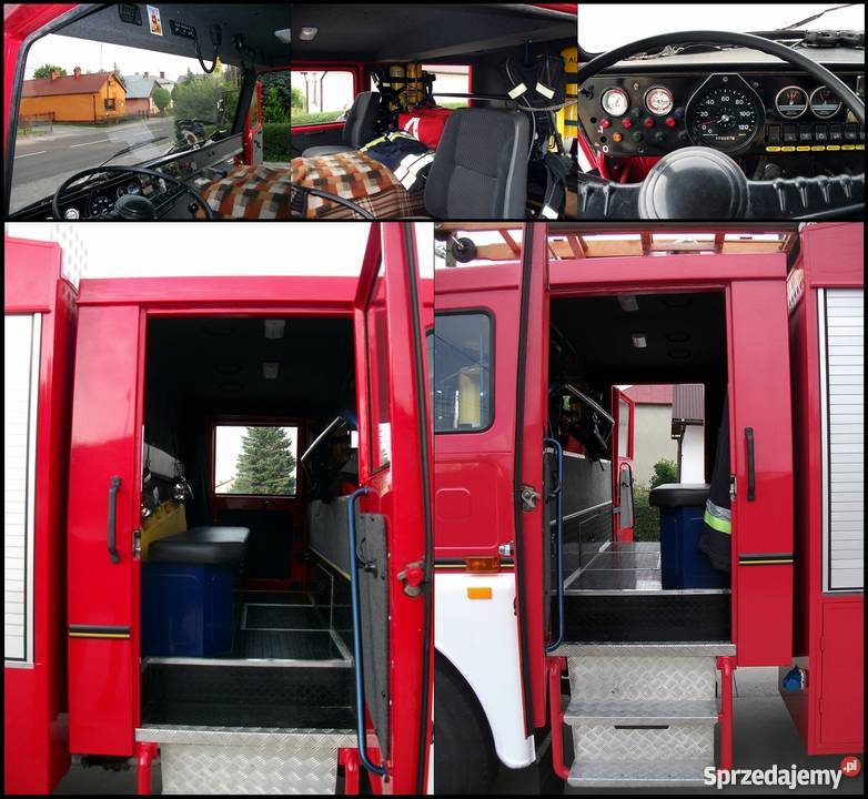 Ciężki samochód ratowniczo gaśniczy Cieszanów
