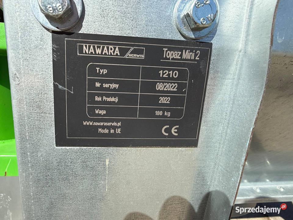 Odciąg trocin NOWY NAWARA TopazMini 2 4 kW Leśnictwo Gronowo Górne
