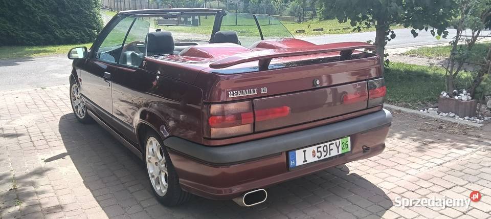 Renault 19 Cabrio Karmann Lubin