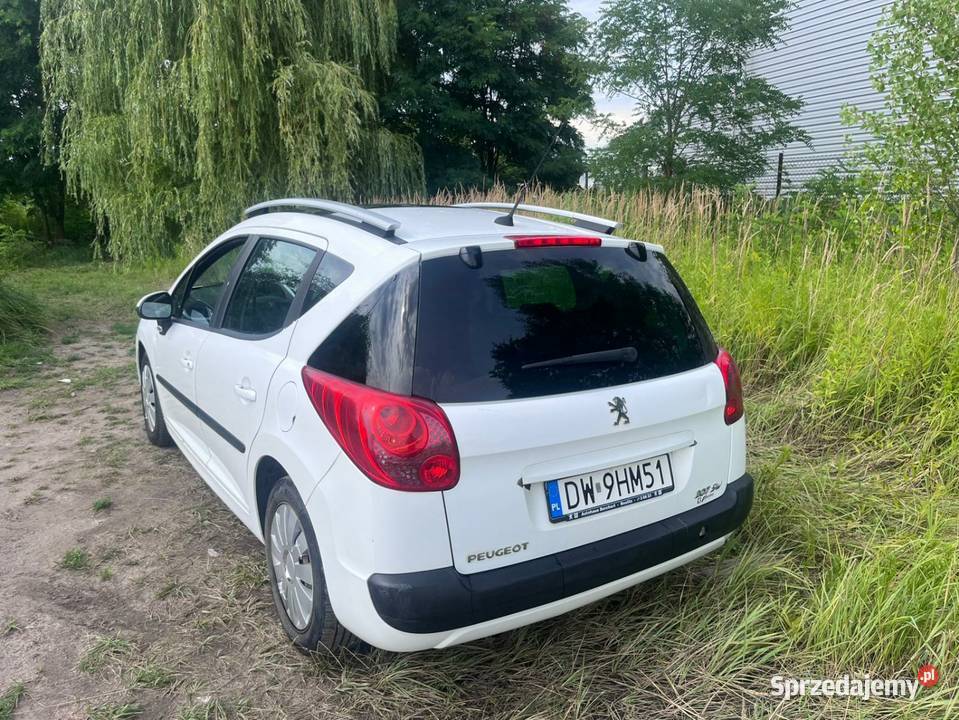 Peugeot 207sw 16 HDI 2007 Klima Panorama Zamiana Wrocław sprzedam