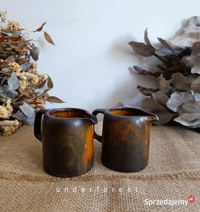 Ceramiczne mleczniki naczynie na mleko sos Leszno