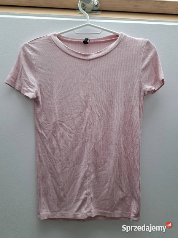 Różowa prążkowana bluzka Sinsay rozmiar XS Trąbki Wielkie sprzedam