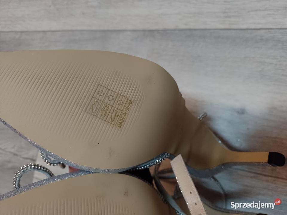 40 Srebrne bogato zdobione czółenka wieczorowe z małopolskie Kraków