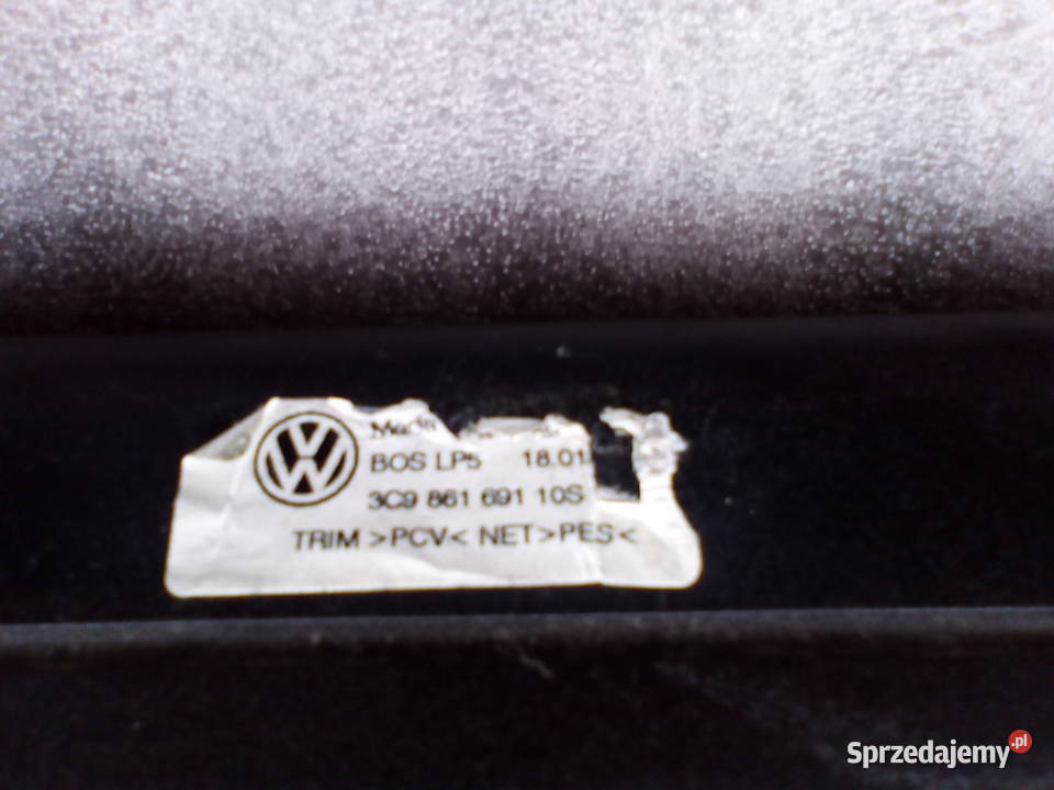 VW Passat B6 Siatka roleta Wyposażenie wnętrza Bukownica