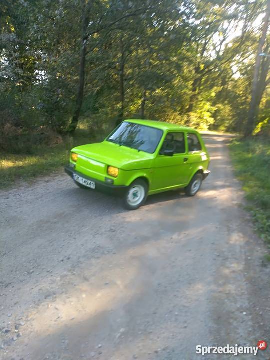 Piękny Maluch z wyjątkowym kolorem 126 Fiat dolnośląskie Oleśnica