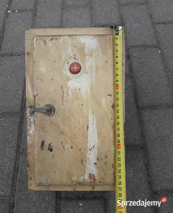 Stara apteczka domowa Luftschutz 1943 Gdynia