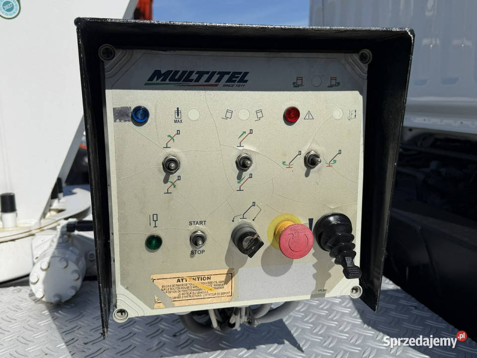 Nissan Cabstar Podnośnik Koszowy 165m Multitel klimatyzacja Widełki sprzedam