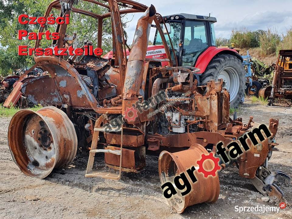 Deutz Agrotron M410 części skrzynia biegów most Byków