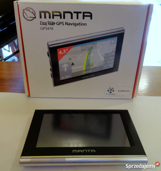 NAWIGACJA Manta GPS470 Easy Rider Polska Lombard Kościan sprzedam
