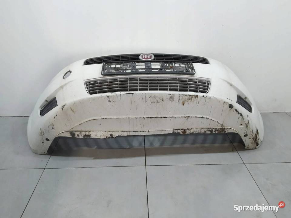 ZDERZAK PRZÓD BIAŁY Fiat Grande Punto I 20052012 Części samochodowe