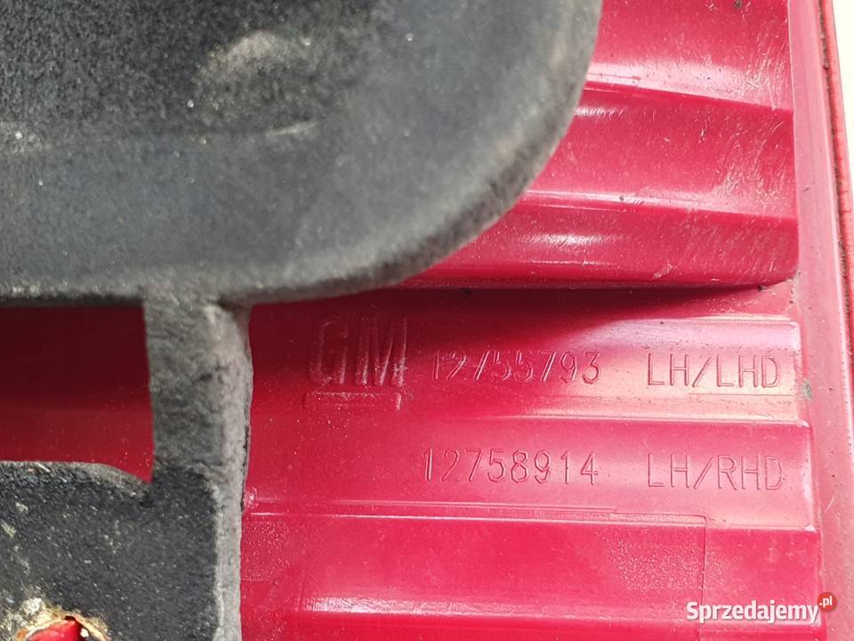 Saab 95 I lift 0509r TYLNA LAMPA LEWA lewy tył Rudka