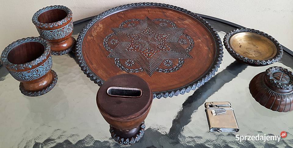 Zestaw trafika zapalniczka popielniczka wielkopolskie Ostrów Wielkopolski