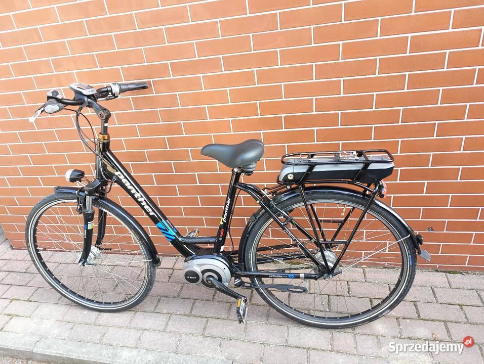 Rower elektryczny Panther 250W napęd Bosch Koła Brzozów