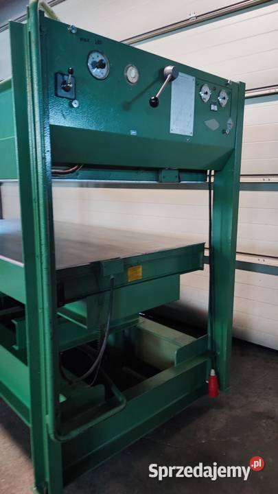 Prasa hydrauliczna do fornirowania Produkcja małopolskie Sucha Beskidzka