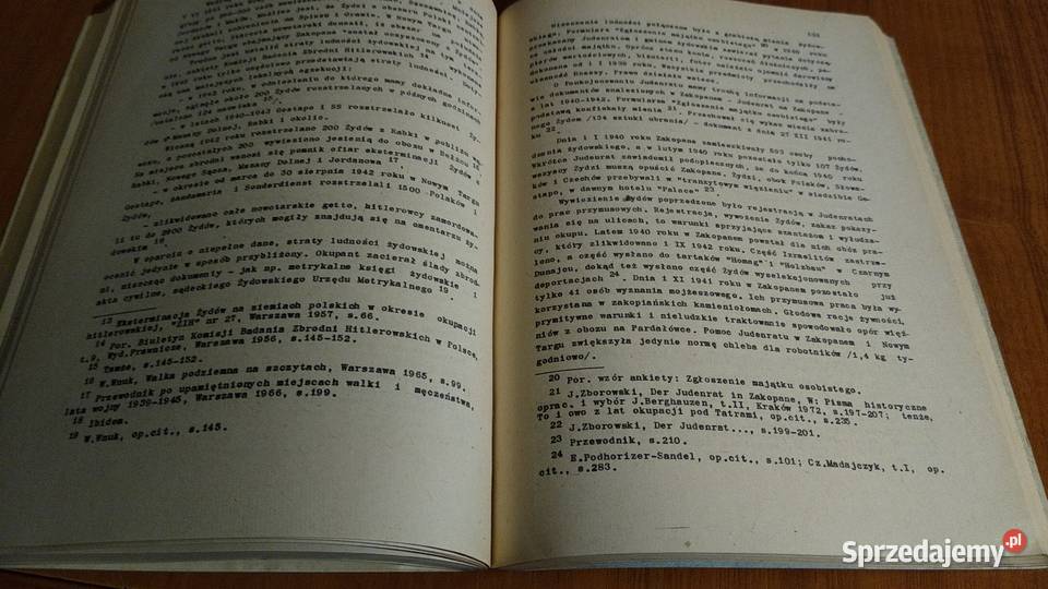 Podhale w czasie okupacji 19391945 pod red Książki naukowe i popularnonaukowe Gdańsk sprzedam