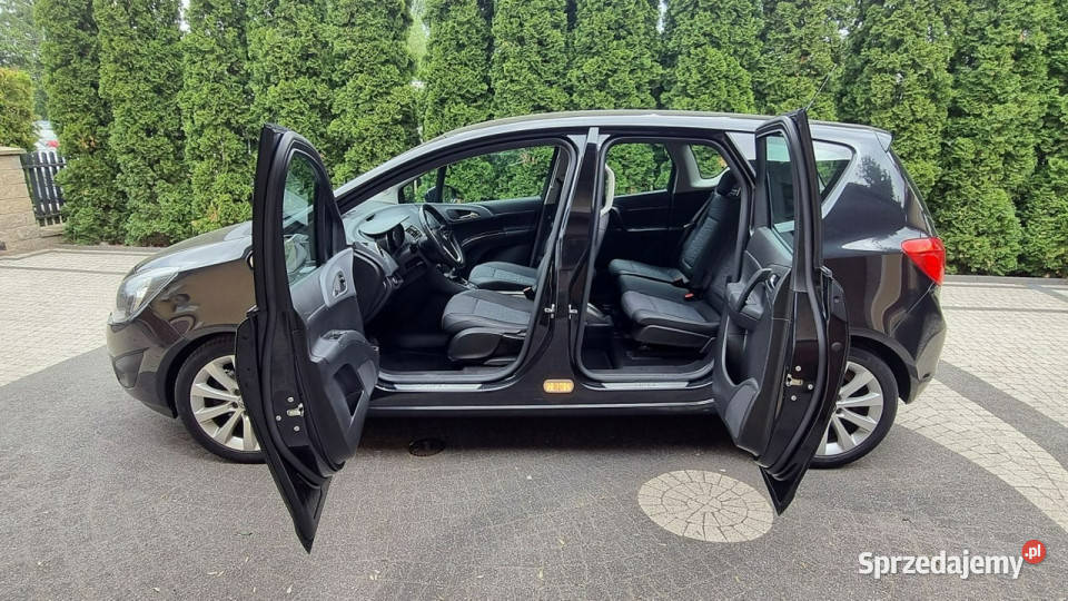 Opel Meriva PółSkóry Pakiet Zima 14 Turbo 4/5 mazowieckie Płońsk sprzedam