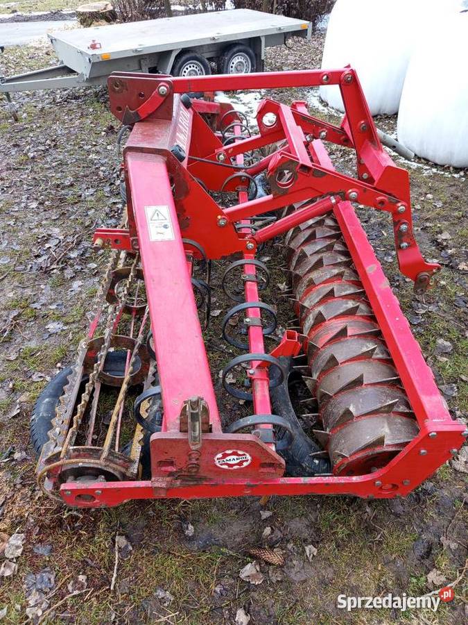 Agregat uprawowo siewny Famarol 3m Agregaty Baćkowice sprzedam