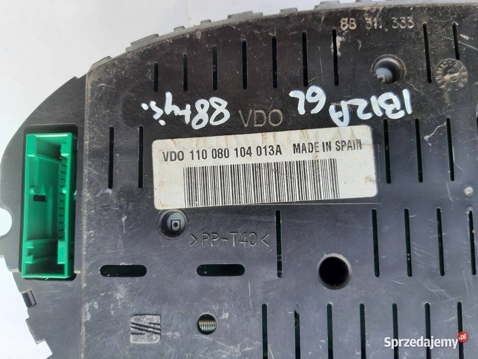 Seat Ibiza IV 20022008 Licznik Zegar Liczniki i zegary Ksawerów