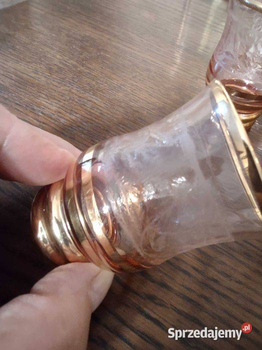 Boom Belgia karafka i kieliszki Porcelana i szkło Poznań