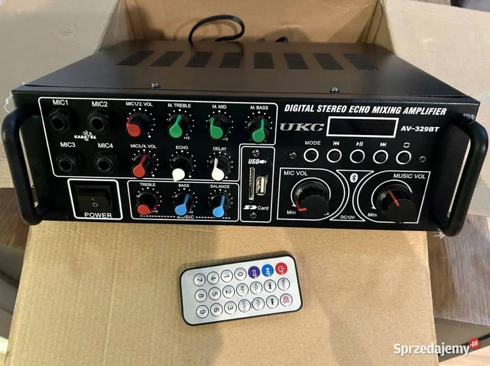 Wzmacniacz USB SD FM MP3 Bluetooth Amplifier podlaskie Białystok sprzedam