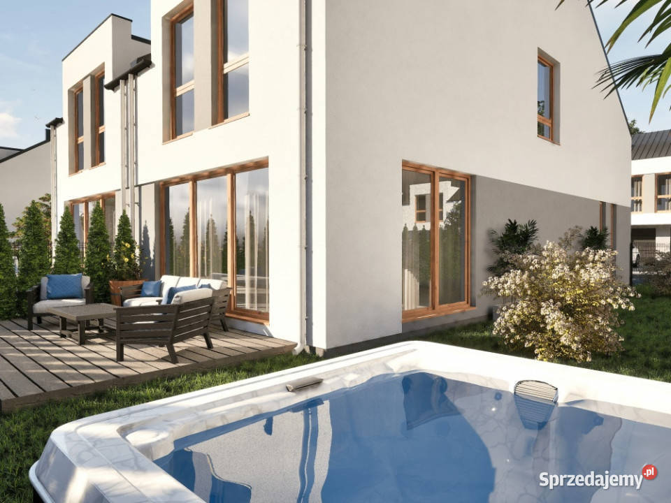 Energooszczędny dom 130 m2 Borowa Góra Jezioro