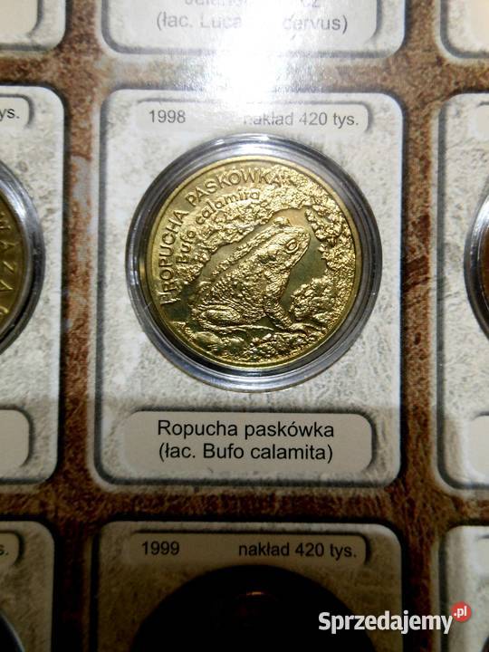 Monety 2 kompletny rocznik 1998 Bukowo