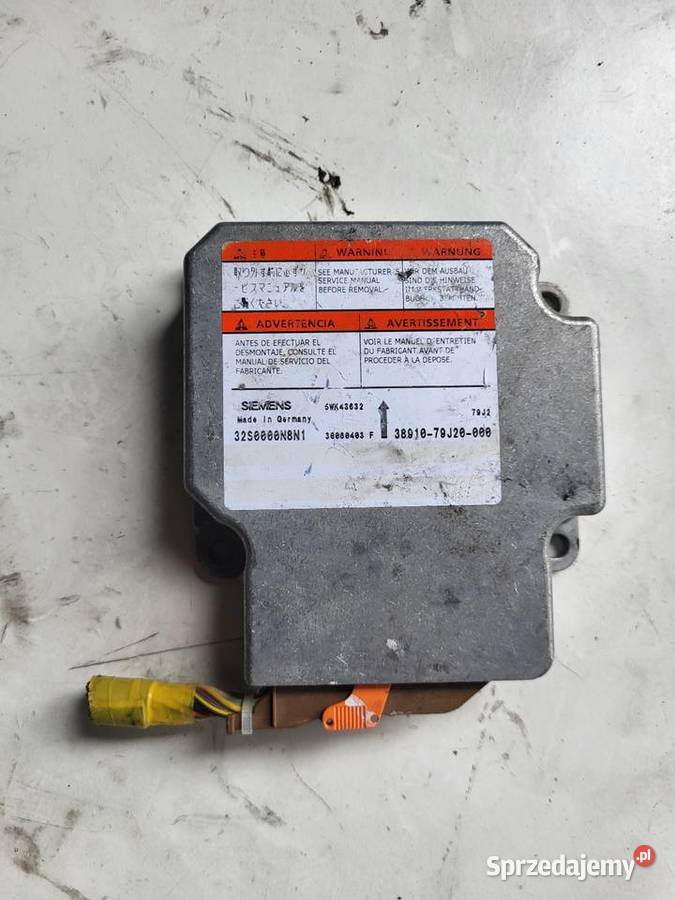 Moduł poduszki AIR BAG SUZUKI 3891079J20000 osobowe Poduszki powietrzne Mielec