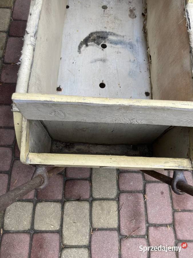 PRL wózek dziecięcy gondola Antyki Antyki, Sztuka, Kolekcje Ożarów Mazowiecki