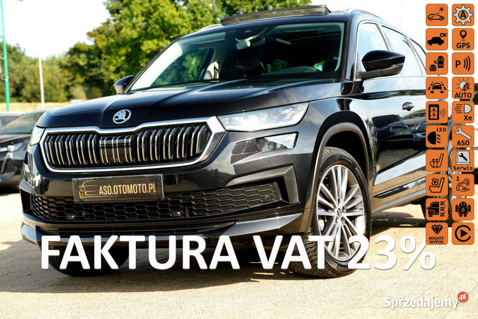 koda Kodiaq LAURINKLEMENT acc kamery 360 ful led kamera cofania Otmuchów