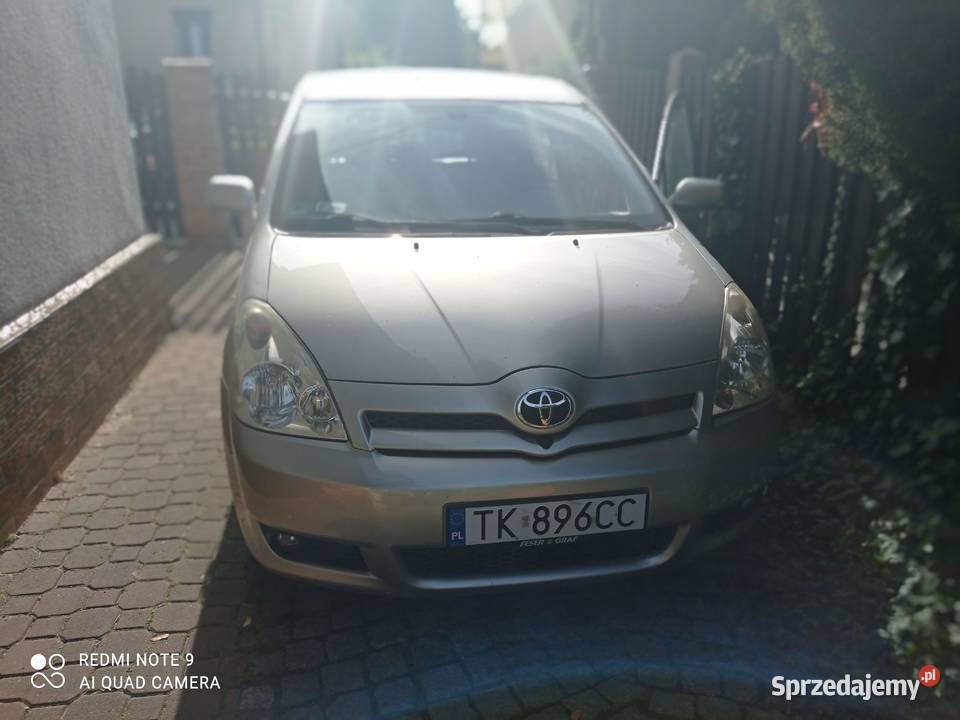 Toyota Corolla Verso 2005/2006, D4D, cena 11000 zł