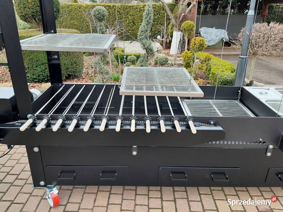 Gastronomiczny grill cateringowy węglowy wielkopolskie Damasławek
