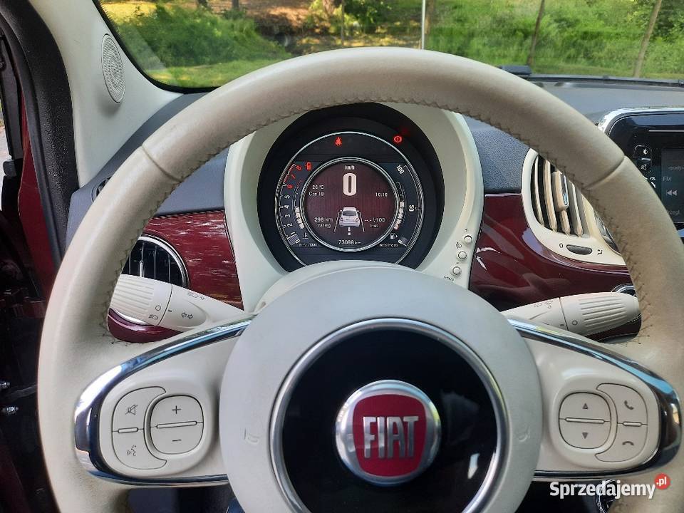 Fiat 500 12 Collezione EU6d Navi Klima PDC elektrochrom. lusterka boczne Jaśkowice