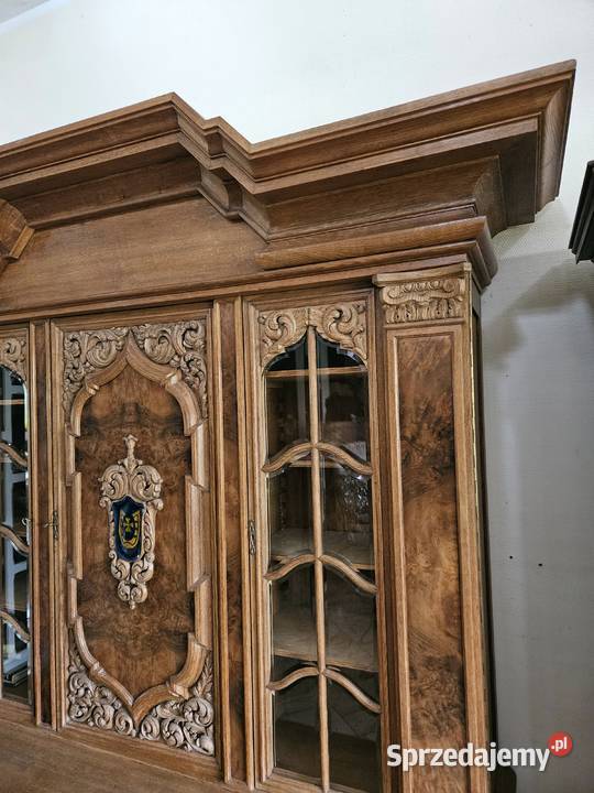 Przepiękna i bogata biblioteka w stylu gdańskim Szczecin