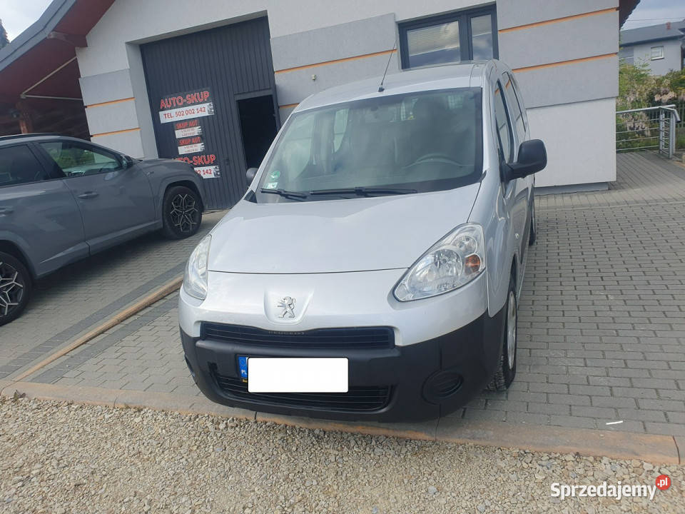 Peugeot Partner 5 2 osobowy long zabudowa gruau Kombi Chełm Śląski
