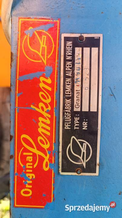 Pług zagonowy Lemken 31 Serokomla