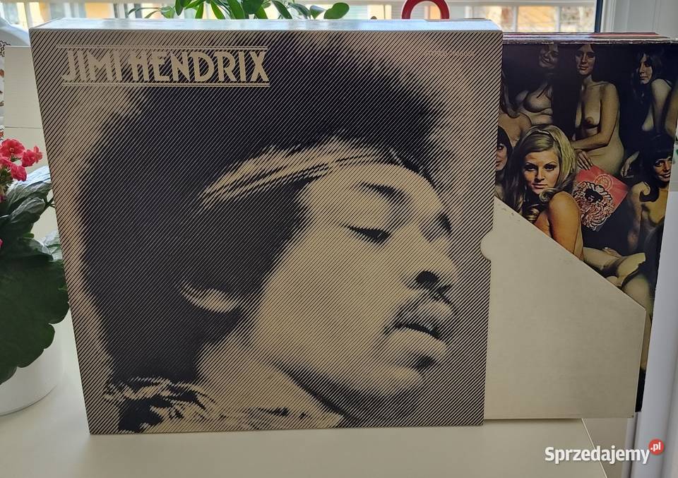 Jimi Hendrix Box 12 LP Maxi Singiel Booklet 1980