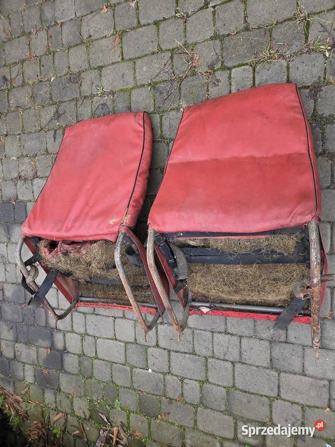 Syrena Bosto dwa fotele przednie Gliwice sprzedam