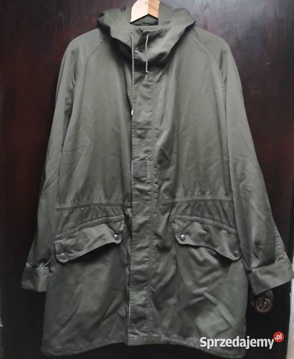 Wiosenno letnia męska parka wojskowa z kapturem Moda i Styl