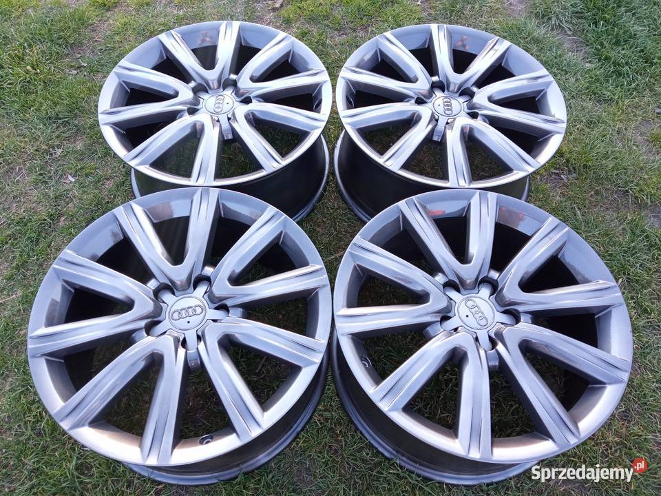 Felgi Audi 18 5x112 et39 8J grafit A4 A5 A6 Q3 Średnica 18" Samochodowe Szczukowskie Górki