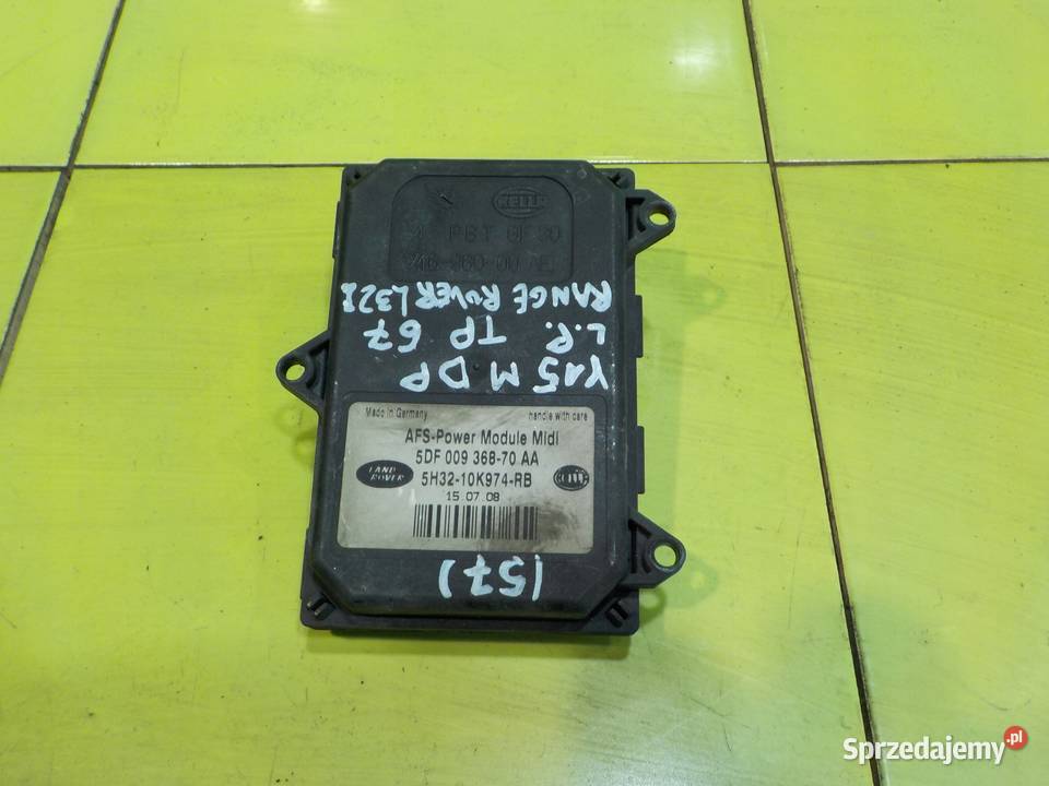 RANGE ROVER 36 TD V8 08r SUV modul przetwornica mazowieckie Suków