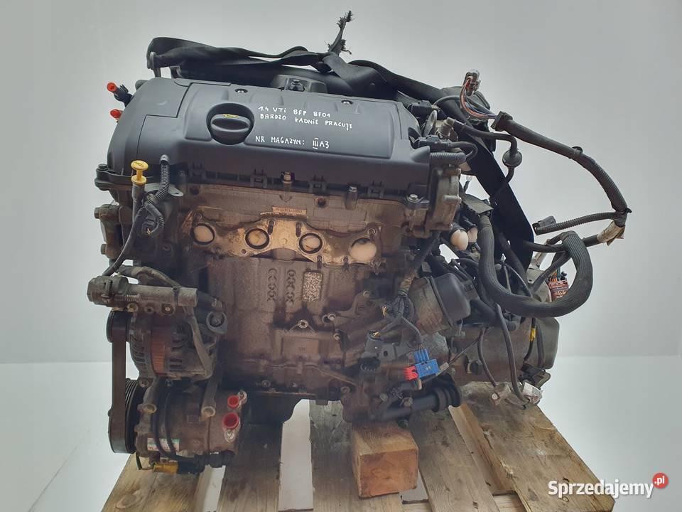 SILNIK KOMPLET Peugeot 207 208 308 14 16V VTI 95 Silniki kompletne