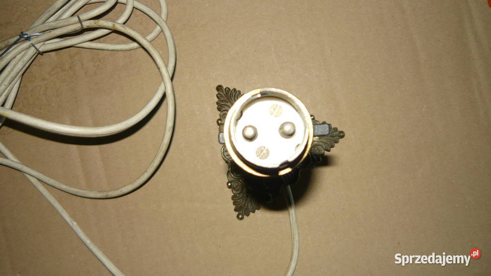 Lampka na stolik vintage lampa retro stołowa na podlaskie Sokółka